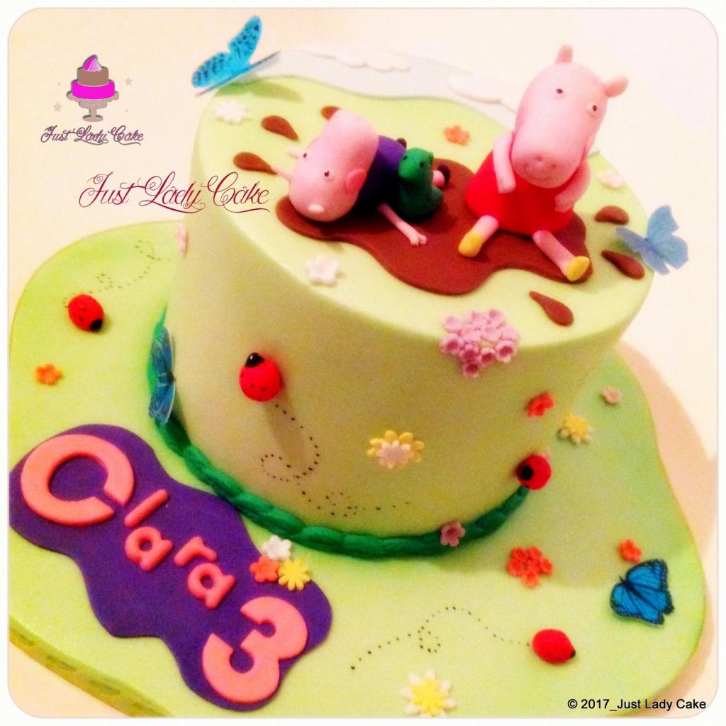 Gâteau Peppa pig